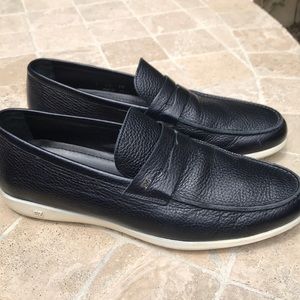 Ermenegildo Zegna navy loafer